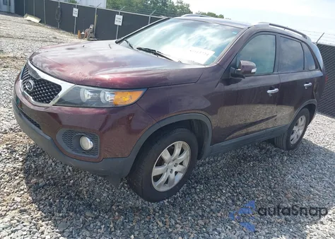 2012 Kia Sorento Lx from USA, damaged, VIN 5XYKT3A61CG198588